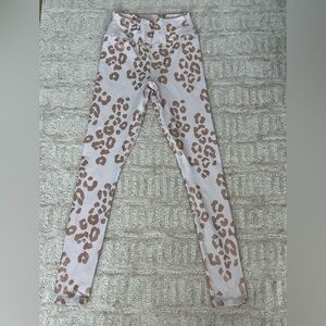 Spiritual Gangster Essential High Waist Leggings- Lux Cheetah Print